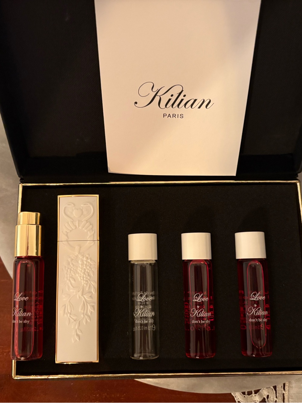 Kilian Paris Love Don’t Be Shy Refillable Travel Set
